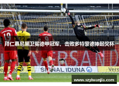 拜仁慕尼黑卫冕德甲冠军，击败多特蒙德捧起奖杯